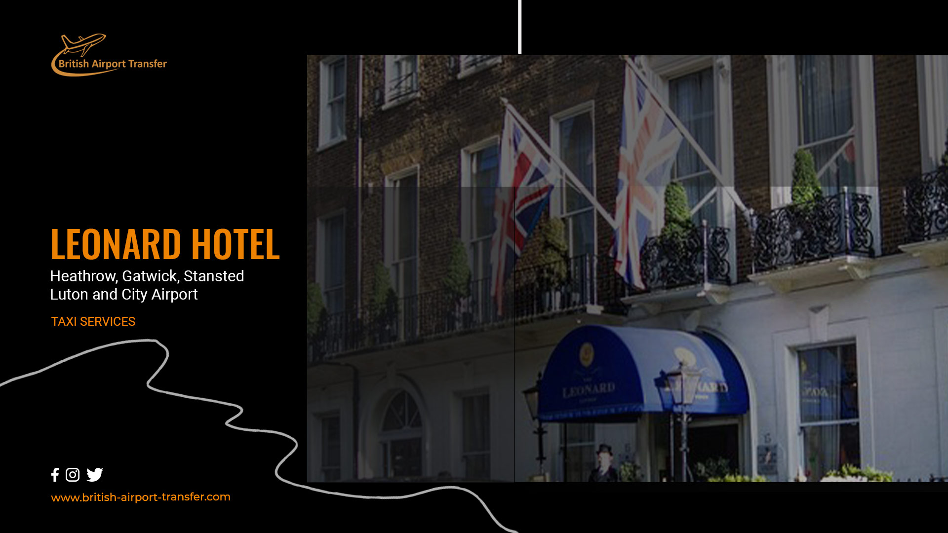 Heathrow to The Leonard Hotel London Car Hire