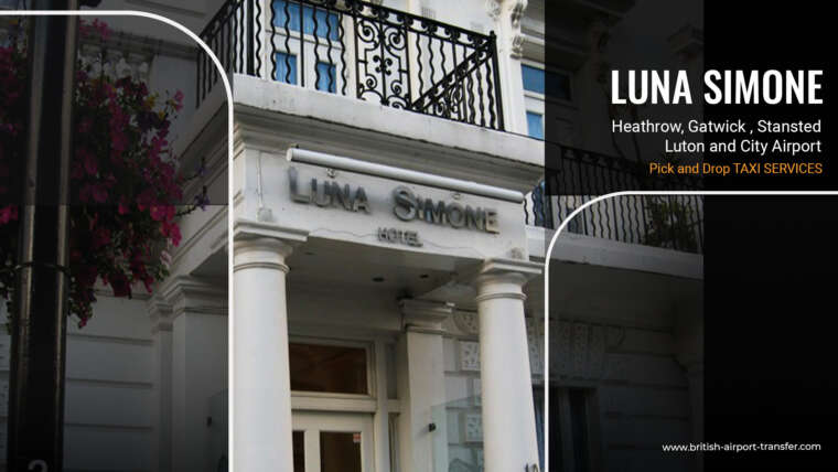 Heathrow to Luna Simone Hotel London Taxi Hire