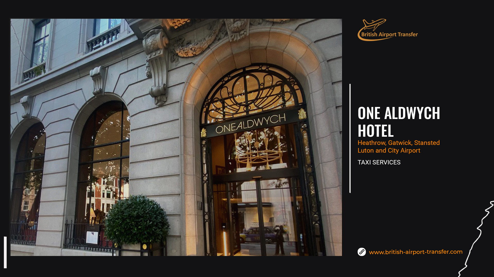 Heathrow to One Aldwych Hotel London Transfer