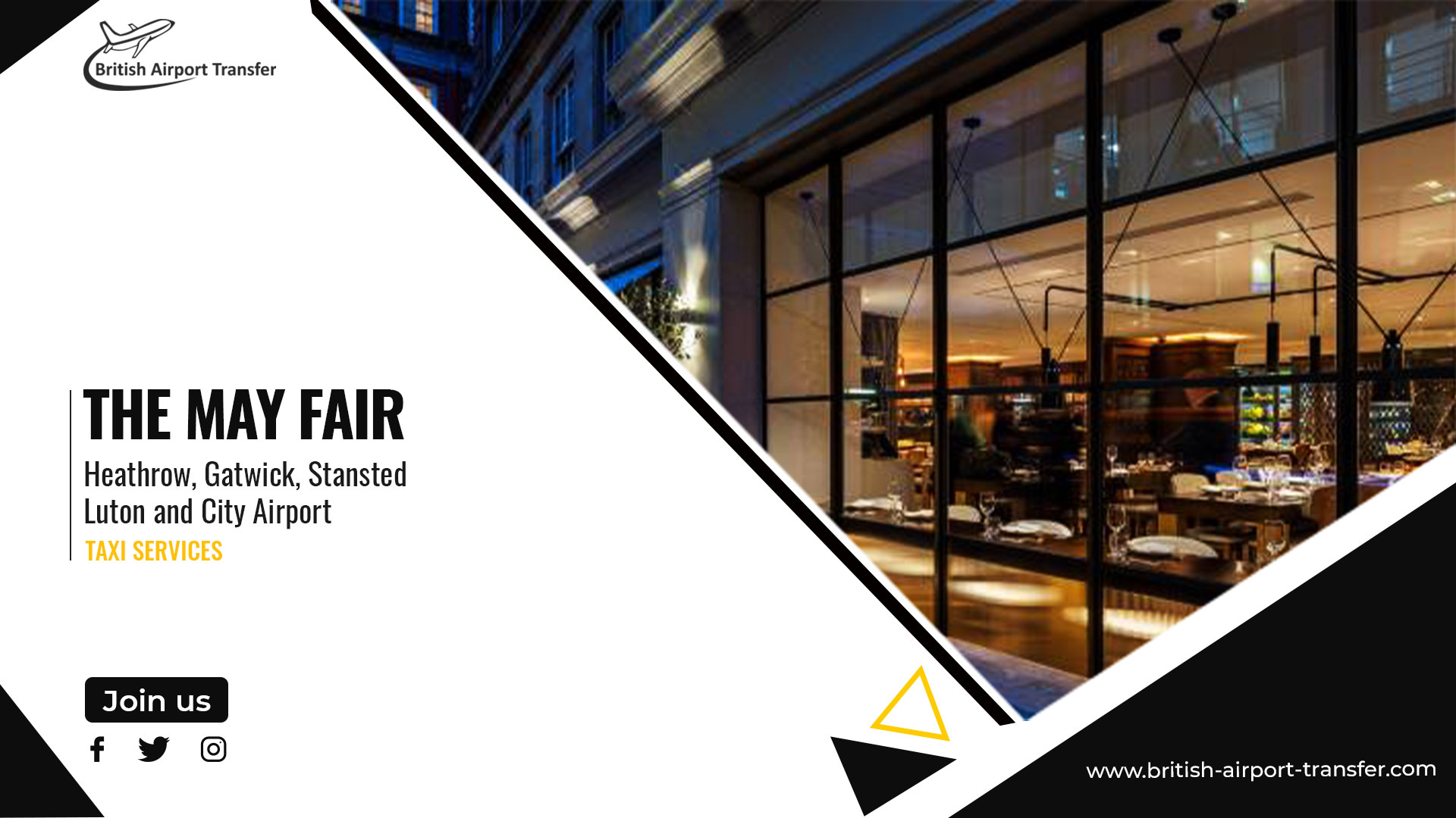 Taxi Service – The May Fair, A Radisson Collection Hotel, Mayfair London / W1J 8LT