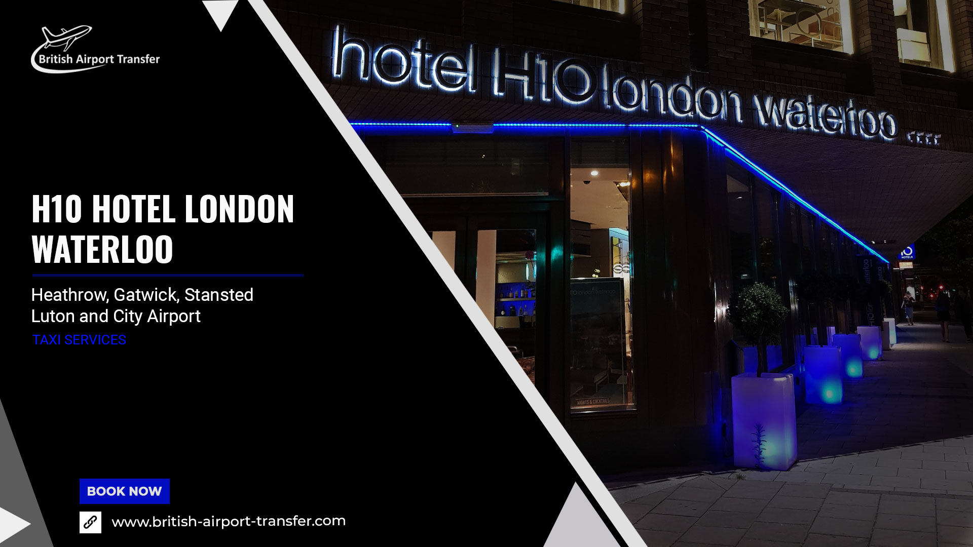 Taxi Service – H10 Hotel London Waterloo / SE1 8RQ