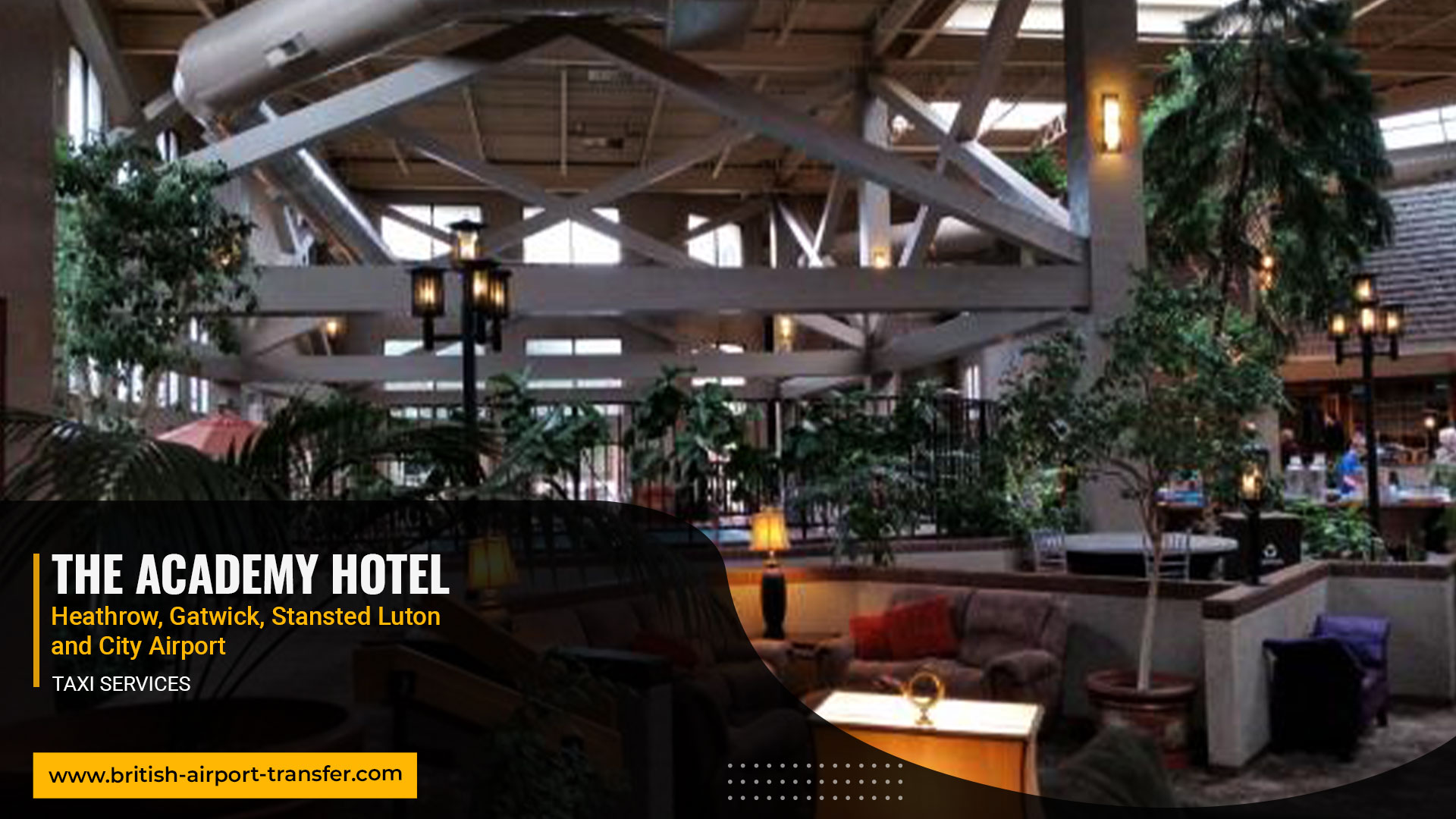 Taxi Service – The Academy Hotel / WC1E 6HG