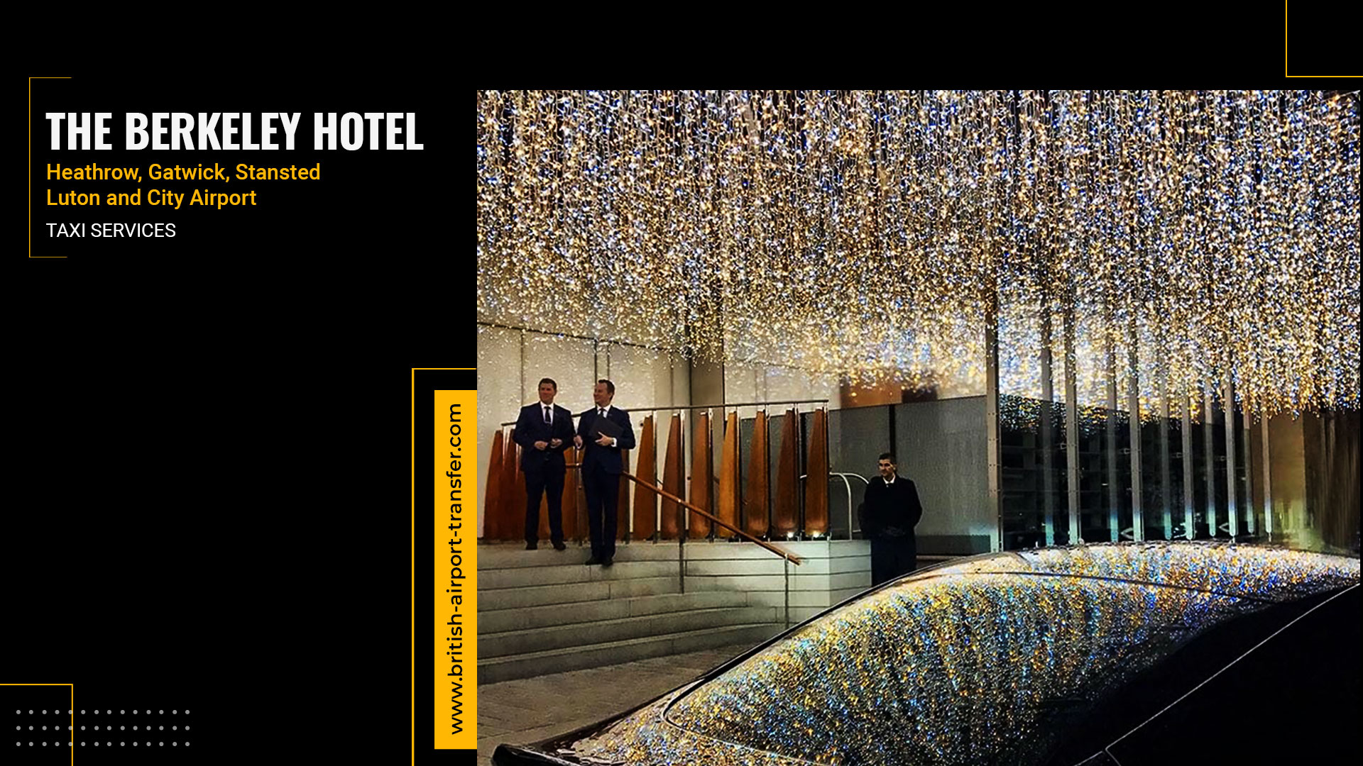 Taxi Service – The Berkeley Hotel / SW1X 7RL