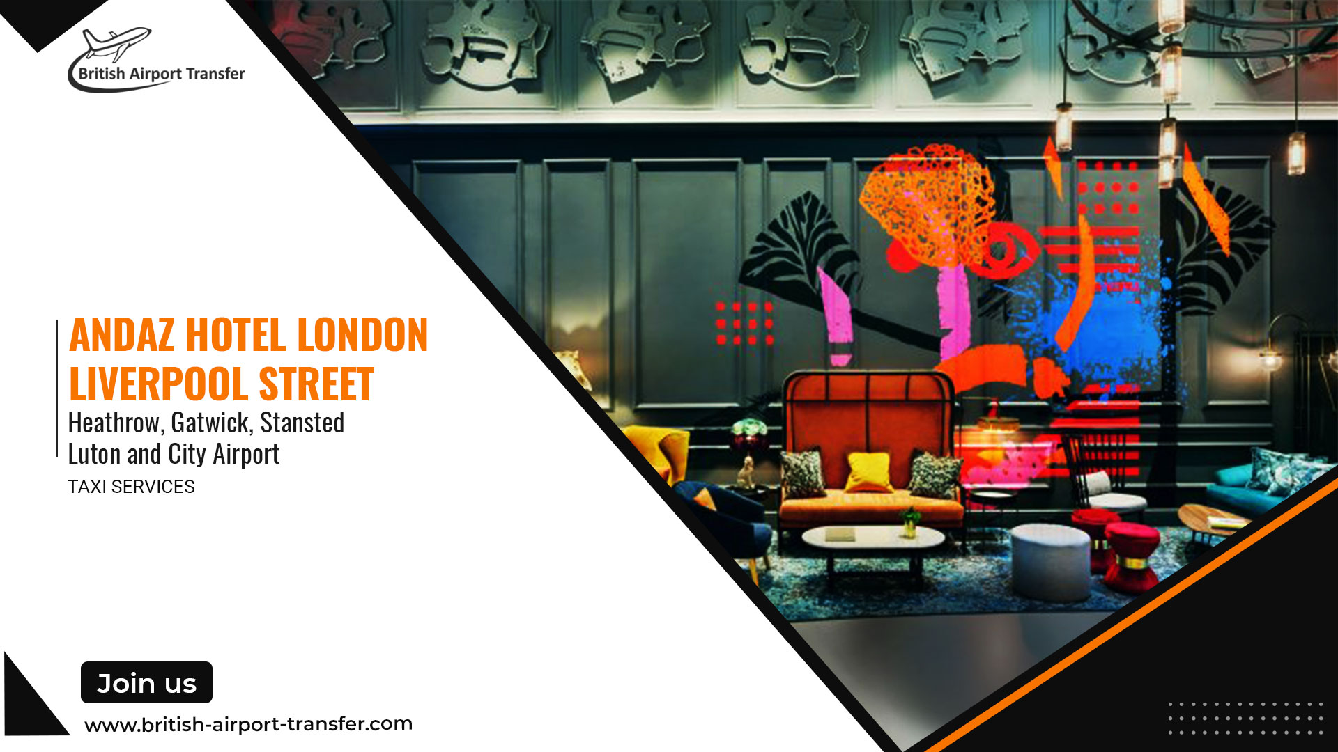 Taxi Service – Andaz Hotel London Liverpool Street / EC2M 7QN