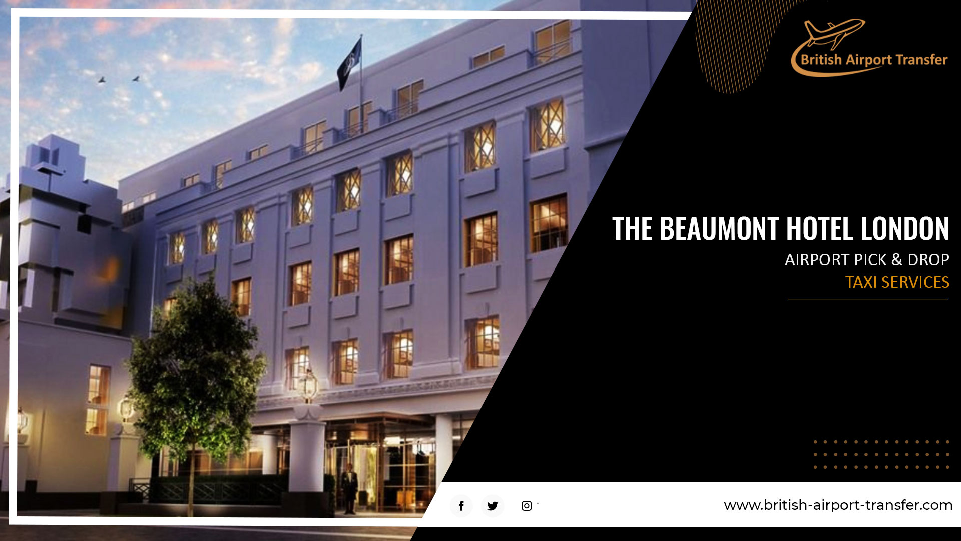 Taxi Cab – The Beaumont Hotel London / W1K 6TF