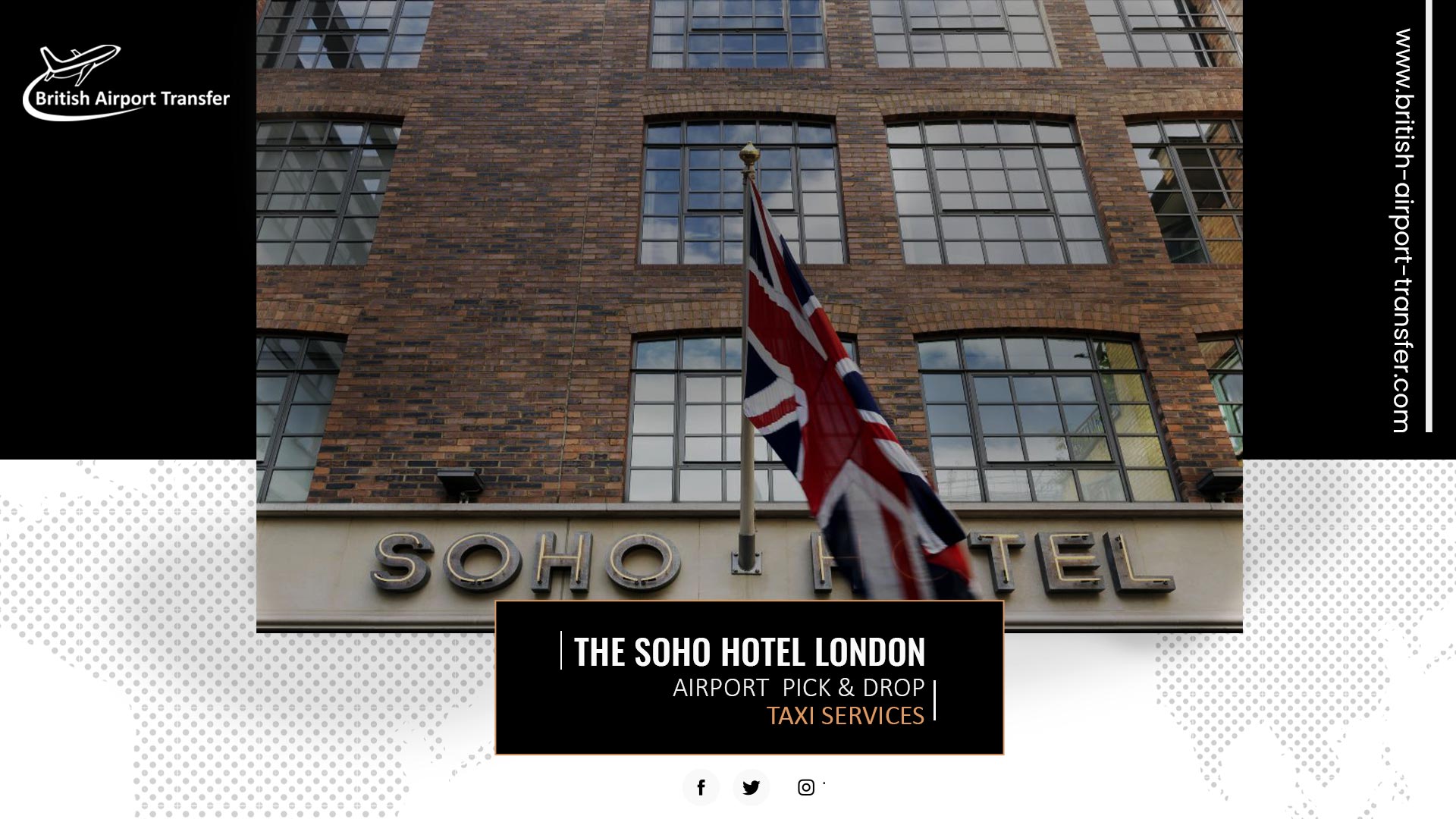 Taxi Cab – The Soho Hotel London / W1D 3DH