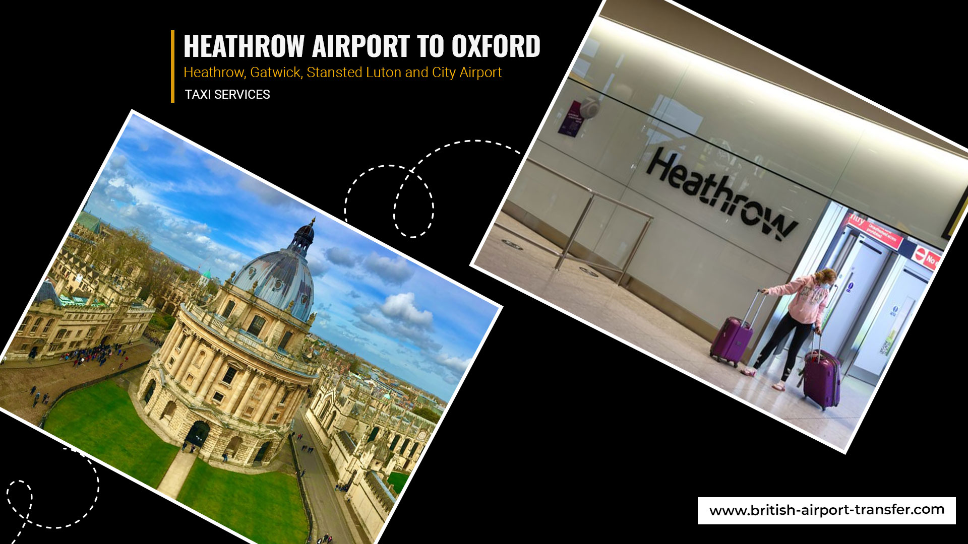 Taxi Service – Heathrow Airport to Oxford